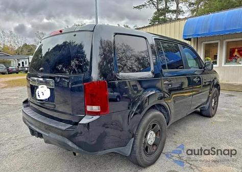 2014 Honda Pilot Lx из США, поврежденный, VIN 5FNYF3H29EB007871